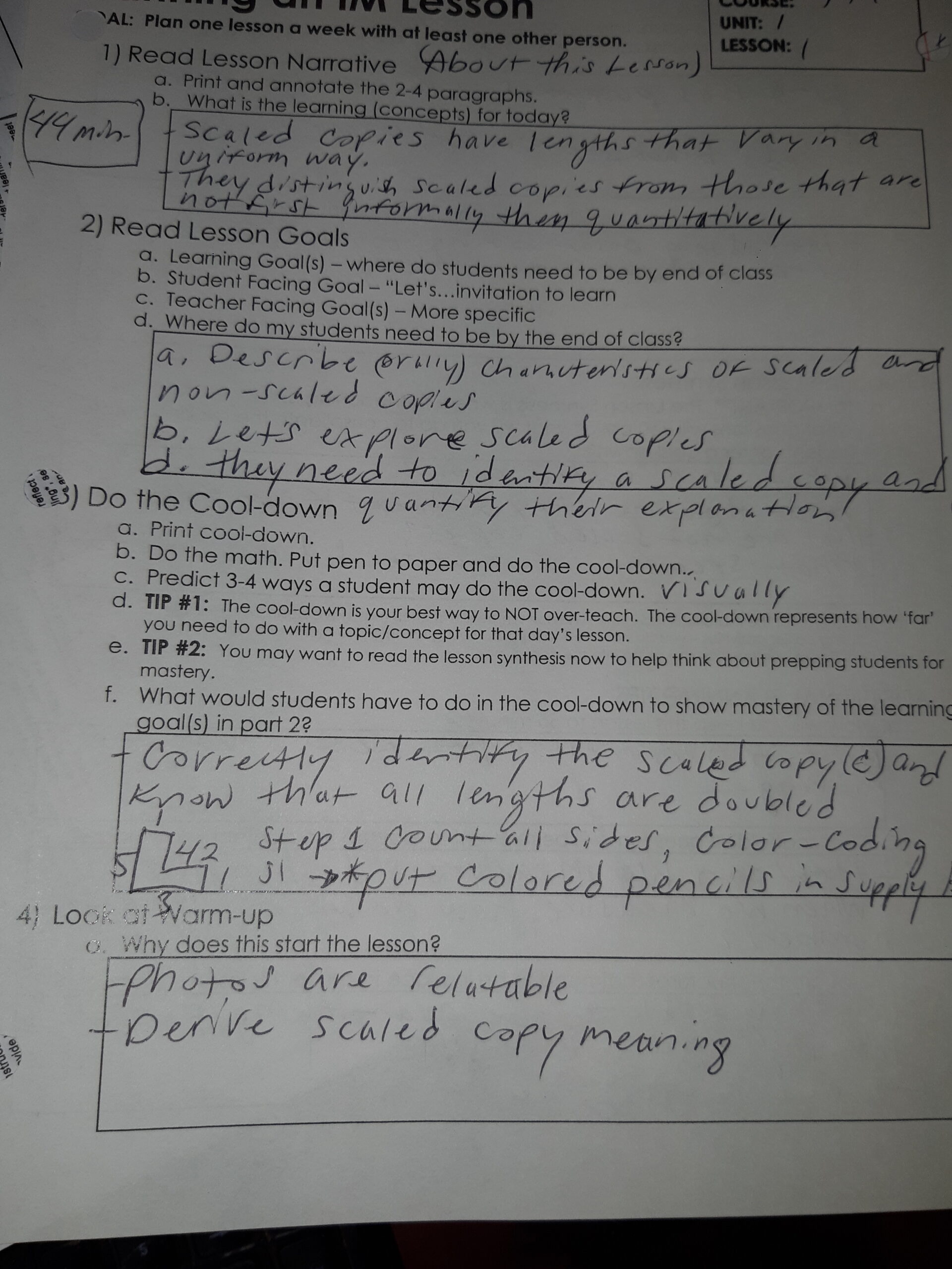 Open Up Resources Reflection Guide Robert Gloria’s Math Education Blog